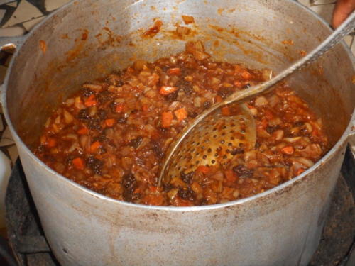 s'ensuit un délicieux thieb,(riz au poisson) plat national sénégalaise (2)